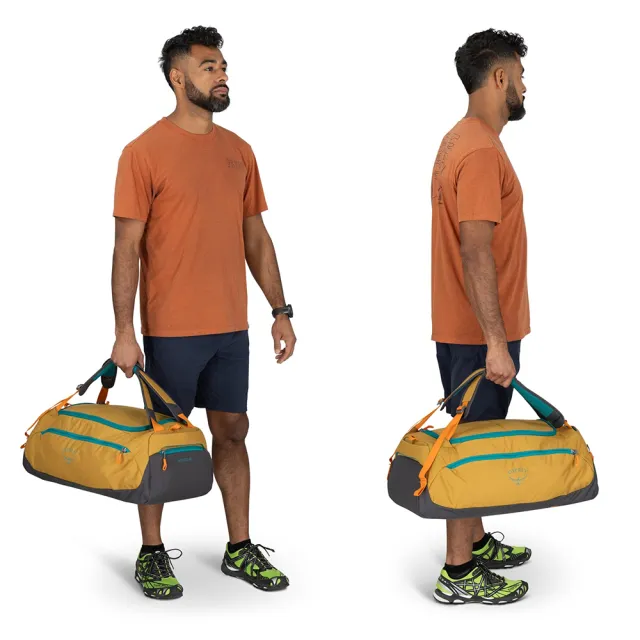 【Osprey】雙11 Daylite Duffel 45 旅行裝備袋 黑色(手提行李袋 可後背/肩背/手提)