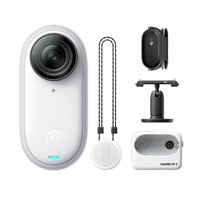 【Insta360】GO 3S 防抖相機 128GB標準版靈動白(原廠公司貨)