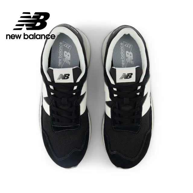 【NEW BALANCE】NB 237復古鞋/運動鞋_MS237LBK-D_中性_黑灰色