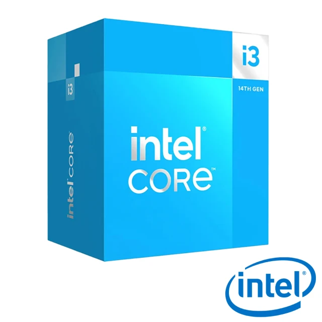 Intel 英特爾 Intel Core I3 14100中央處理器 盒裝(四核心)