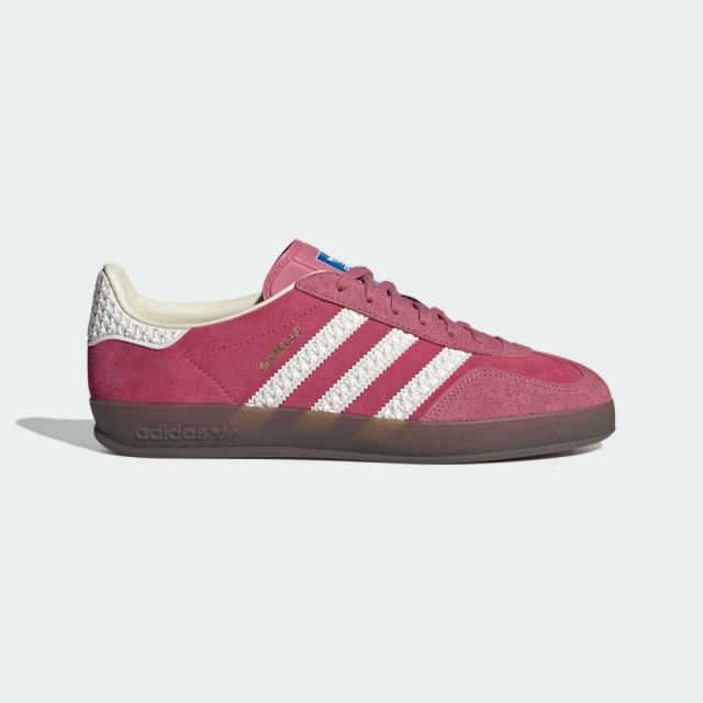 adidas 愛迪達 GAZELLE INDOOR 運動休閒鞋(IF1809 女鞋 ORIGINALS復古運動休閒鞋 草莓熊配色)