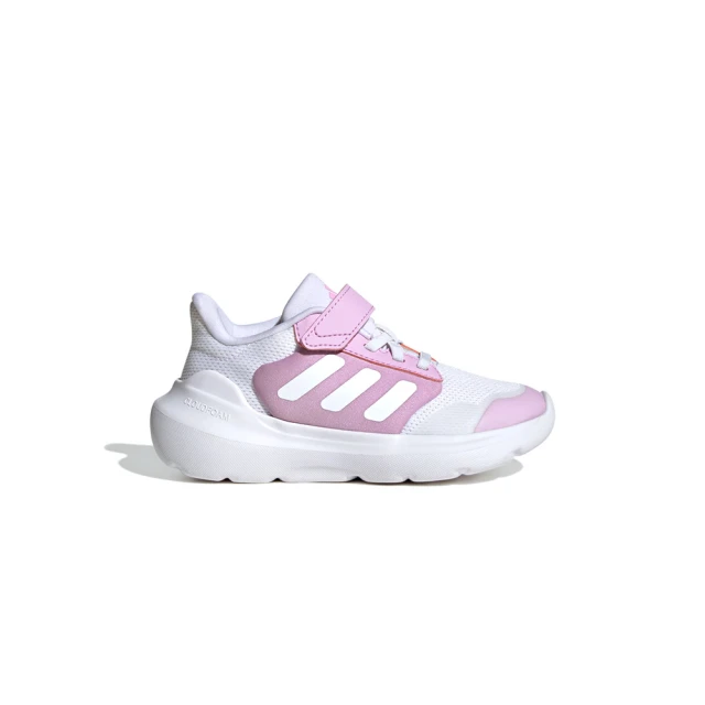 adidas 愛迪達 Tensaur Run 3.0 EL 中童 白粉色 童鞋 緩震 網布 魔鬼氈 運動 慢跑鞋 IE5992