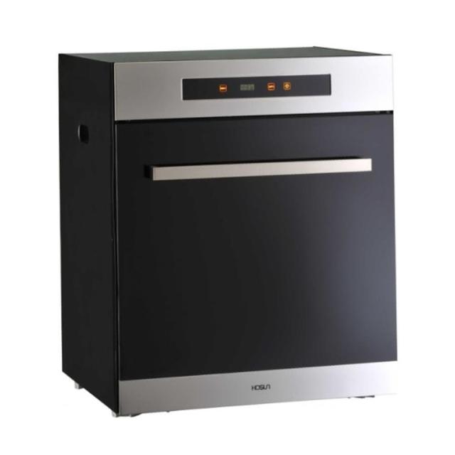  HOSUN豪山牌 FD-5215 烘碗機，臺灣原廠製造，適合5-6人家庭使用。落地式設計，尺寸W498×D500×H700mm，110V電壓，需專業安裝。高效烘乾碗盤，BSMI認證，享有1年保固。完美解決廚房潮濕問題，提升生活便利。 