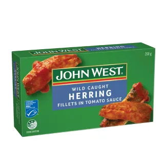 【即期品 JOHN WEST】TEMPTERS番茄鯡魚200G(沙拉 料理 義大利麵 早餐 鮪魚)