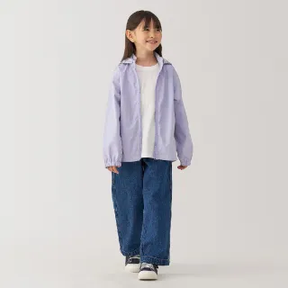 【MUJI 無印良品】兒童撥水加工連帽外套(共3色)