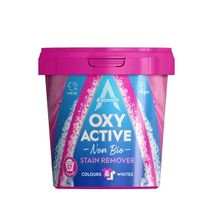 【Astonish】英國潔活氧潔白去漬霸1入衣服去漬 泛黃 汗臭 衣領髒汙 彩色衣服不褪色(1.25kg)