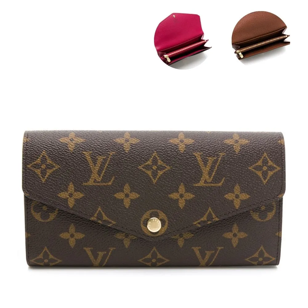 【Louis Vuitton 路易威登】Sarah翻蓋長夾(M60531/M62234/M62235)