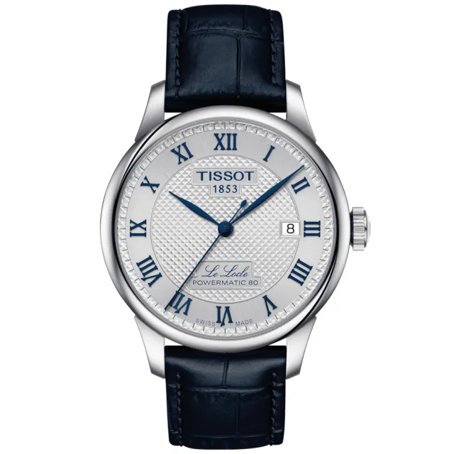 【TISSOT 天梭】力洛克系列 羅馬字 機械腕錶 錶 週年慶 雙11 (T0064071103303)