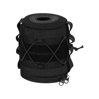 【KZM】工業風高山瓦斯罐保護套 450g(收納套 高山瓦斯罐 保溫 露營 逐露天下)