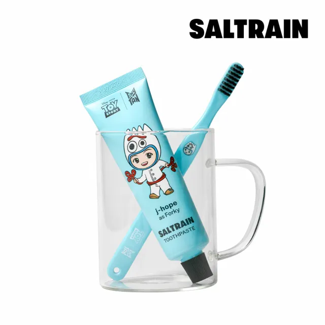 【SALTRAIN】BTS x 玩具總動員聯名牙膏牙刷旅行組 70g 任選(防彈少年團 TinyTAN 專櫃公司貨)