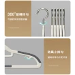 【mohe 木暉居家】200入ABS無痕防滑乾濕兩用衣架(曬衣架 衣架 衣櫃架 吊衣架 掛衣架 內衣架)