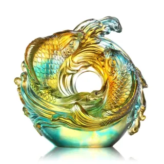 【琉璃工房】LIULI 無雙通寶 雙魚/入厝禮(入厝禮/升官/退休/生日/開店/調職)