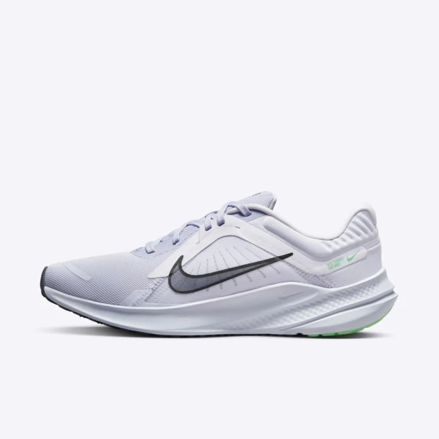 NIKE 耐吉 Quest 5 男女 慢跑鞋 運動 休閒 輕量 支撐 緩衝 彈力 灰紫(DD0204-500)