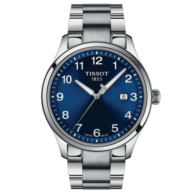 TISSOT 天梭 官方授權 GENT XL CLASSIC 大三針經典腕錶 雙11 特惠(T1164101104700)