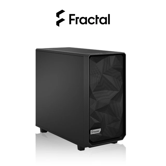 Fractal Design Meshify 2 靜音黑Solid版 EATX機殼(高效能機殼 輪廓鮮明不失含蓄的美感)