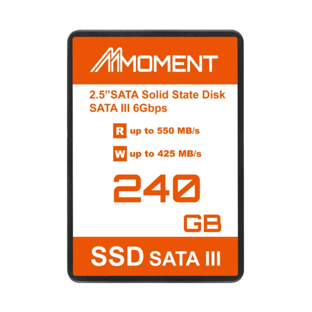 【Moment】SSD SATA III 240G 固態硬碟(MS12  240G)