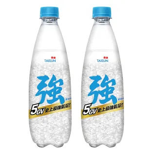 【泰山】強氣泡水500mlx2箱(共48入)