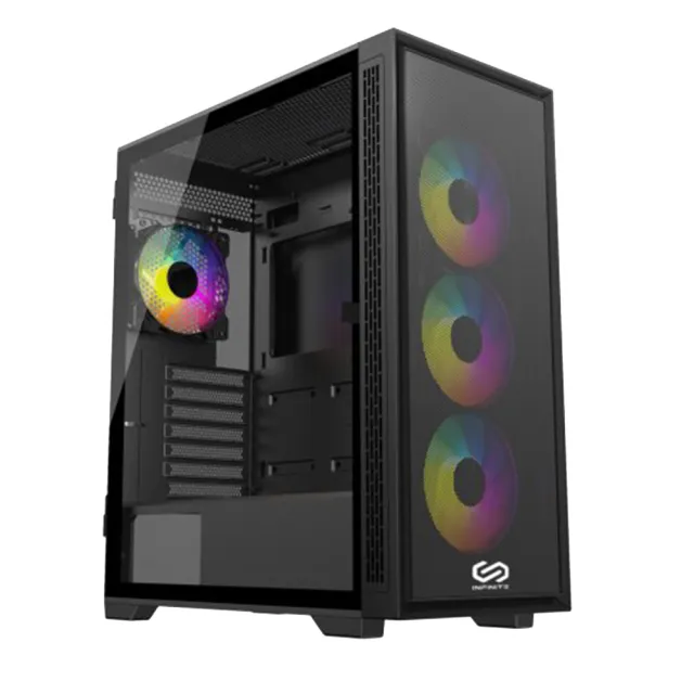 【微星平台】i5六核GeForce RTX 3050 Win11{天覆陣法III W}電競機(I5-12400F/H610/16G D4/2TB)