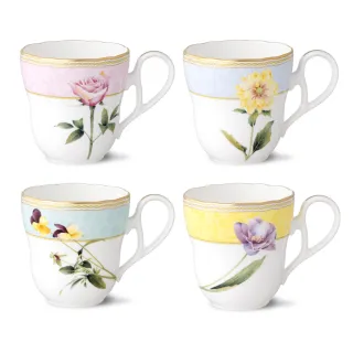 【NORITAKE】金邊骨瓷-日光香頌 馬克杯250ML-四色任選(新品上市 原廠禮盒)