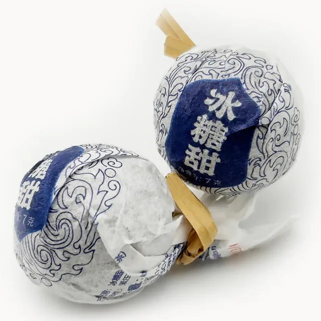 【藏古祥館】冰糖甜普洱 龍珠茶(臨滄 古樹 生茶 龍珠 普洱 沱茶)