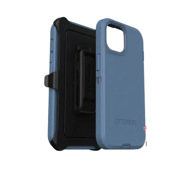 【OtterBox】iPhone 16 Pro 6.3吋 Defender 防禦者系列保護殼-藍(支援MagSafe)