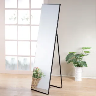 【C＆B】第二代依莎無邊框落地立鏡壁掛穿衣鏡(穿衣鏡寬度40cm 落地鏡與壁掛鏡兩用)