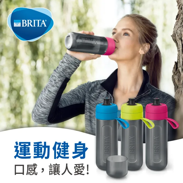 【BRITA】官方直營 MicroDisc 隨身濾水瓶濾芯片(3入)