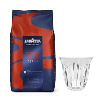 【LAVAZZA】TOP CLASS 咖啡豆(1000g 限量送手工玻璃杯)