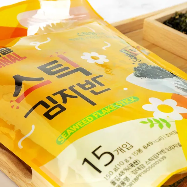 【韓味不二】韓國進口海苔酥隨手包3入組10G*7入/包 口味任選(辣味/原味/堅果蔬菜)