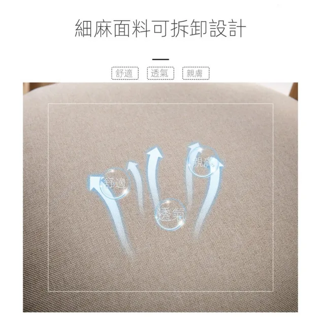 【LC】吧檯椅 椅子 檯椅 實木吧檯椅(優質實木 高密度原生棉 耐磨面料)