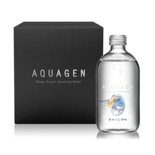 【AQUAGEN】海洋深層氣泡飲-特色台灣系列-旅途平安(330mlx9入/箱-桃機)