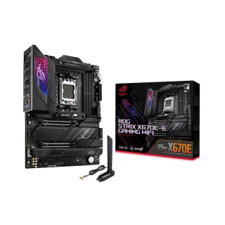 【ASUS 華碩】ROG STRIX X670E-E GAMING WIFI 主機板+華碩 TUF 850G ATX3.0 850W 金牌 電源供應器(M+P組合)