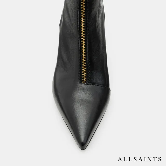 【ALLSAINTS】NATASHA 尖頭細跟短靴裸靴 W001FB(女款)