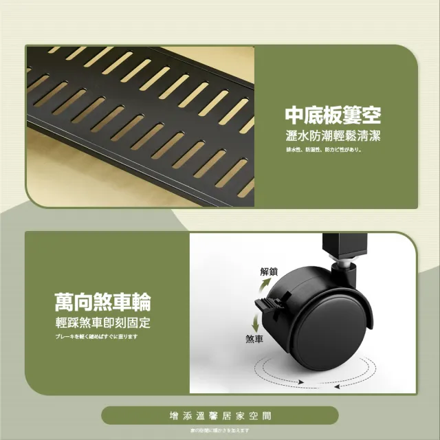 【FL 生活+】階梯式附輪多功能置物花架(花園架/盆栽架/花台/花盆架/花台/多肉花架/A-286)
