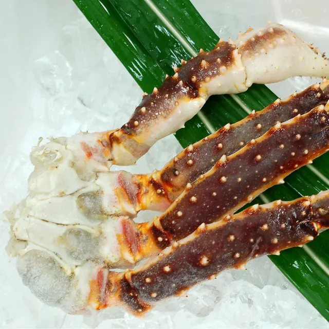 【築地一番鮮】頂級鄂霍次克海生凍鱈場蟹腳(1100-1200g/半對)