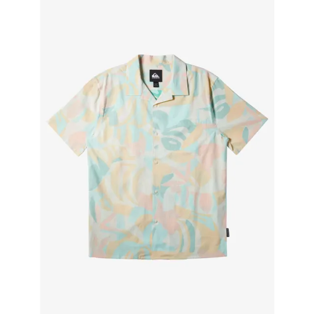 【Quiksilver】男款-BEACH CLUB CASUAL SS 短袖襯衫-綠色(AQYWT03324242-70)