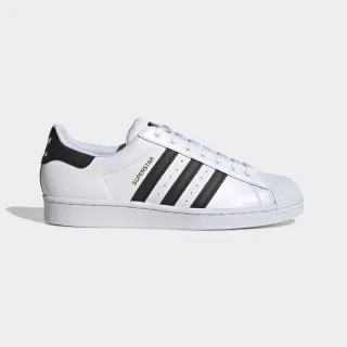 【adidas 愛迪達】Superstar 男女鞋 運動 休閒 慢跑 經典 百搭 貝殼 基本 情侶 愛迪達 白黑(EG4958)