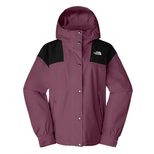 The North Face TNF 北臉 防潑水透氣連帽衝鋒外套 W DRYVENT BLOCKING JACKET-AP 女 紫(NF0A7QSI53I)