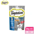 【TEMPTATIONS 喵愛餡】貓點心 75g/60g*12入(寵物/貓零食/貓食)