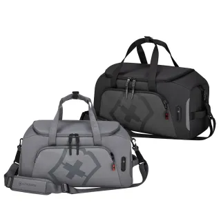 【VICTORINOX 瑞士維氏】Vx Touring 2.0 抗菌運動提袋(淺灰/黑色)