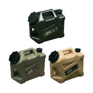 【DAKI】戰術儲水桶12L(水桶 軍風 飲水器 戶外水桶 飲水機 露營 逐露天下)