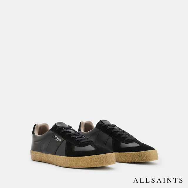 【ALLSAINTS】JAIMEE 牛皮底休閒鞋-黑 M052FB(男款)