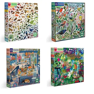 【eeBoo】1000 Piece Puzzle 1000片拼圖 I2.(幼兒童男童女童大人桌遊遊戲拼圖- 四款可選)