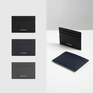 【ROBINMAY】亞特真皮卡夾(多色任選)