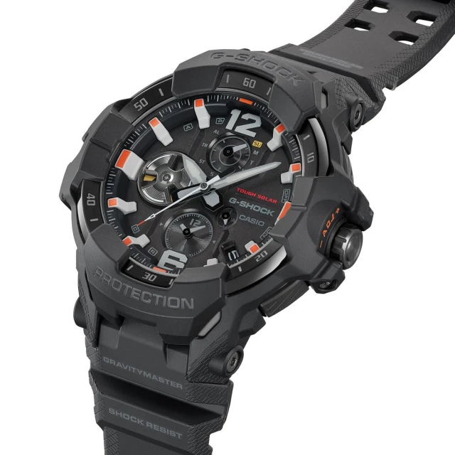 CASIO 卡西歐 G-SHOCK 飛行錶系列/54mm/緊急救援系列(GR-B300EC-1A)