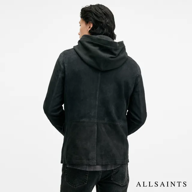 【ALLSAINTS】NORTON 羊皮西裝皮衣可拆卸外套(常規版型)