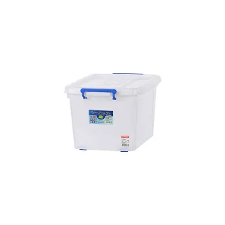 【KEYWAY 聯府】多貝蘭滑輪整理箱45L-6入(收納箱 置物箱 MIT台灣製造)