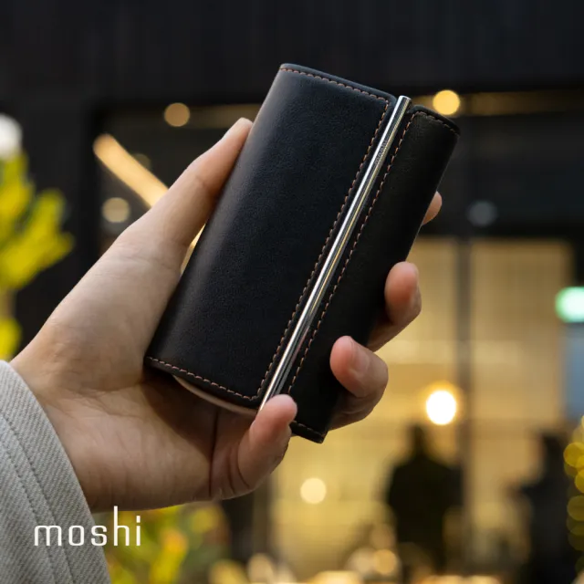 【moshi】IonGo 10K Duo 雙向充電帶線行動電源(USB-C 及 lightning 雙充電線)