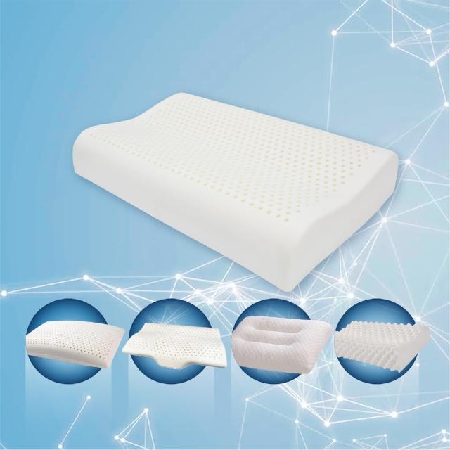【ISHUR 伊舒爾】100%天然乳膠枕1入 升級款(泰國乳膠/多款任選/加價購/速達)