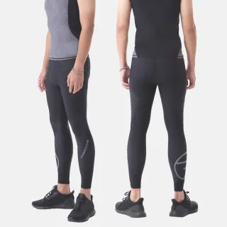 【FREEZONE】現貨 黑灰印花輕量無縫壓力長褲 男款-FZ800III型(緊身機能壓縮/運動瑜珈/慢跑登山/健身重訓)